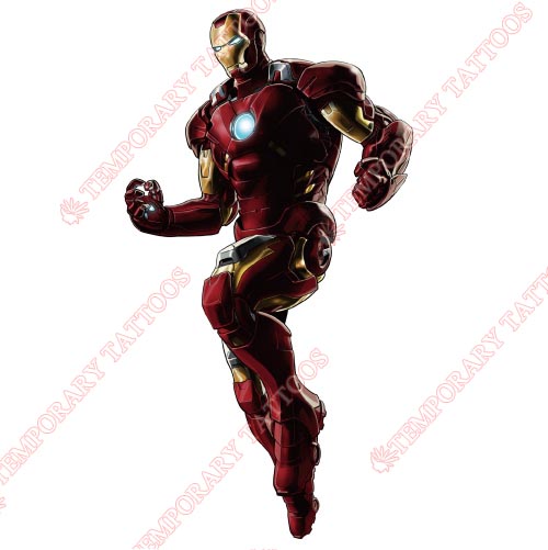 Iron Man Customize Temporary Tattoos Stickers NO.211